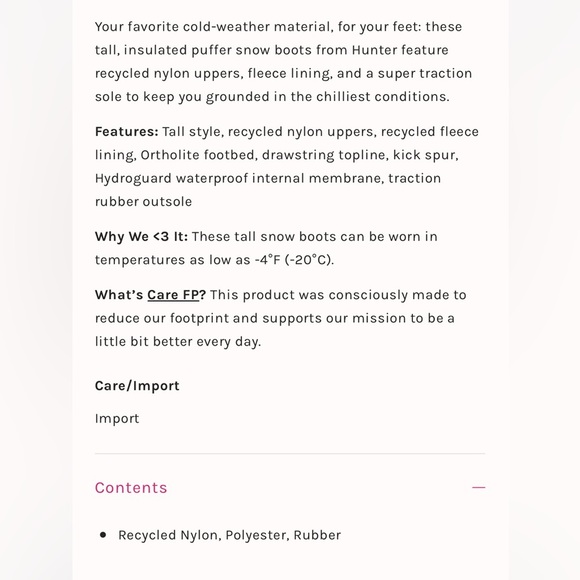 Hunter Intrepid Tall Snow Boots Size 8 NWT - Picture 5 of 16